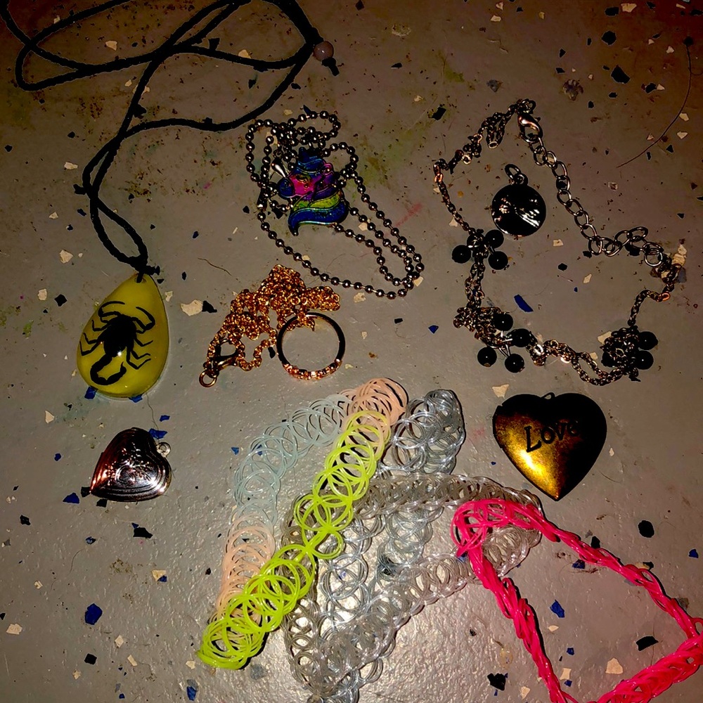 Necklace and charm pack!